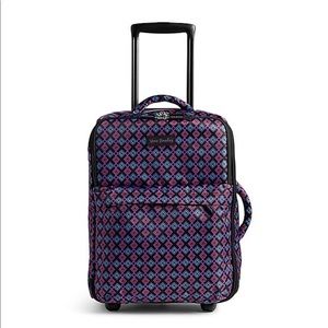 Vera Bradley Set Small Foldable Roller & Perfect Companion Travel Bag Set NWT